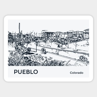 Pueblo Colorado Sticker